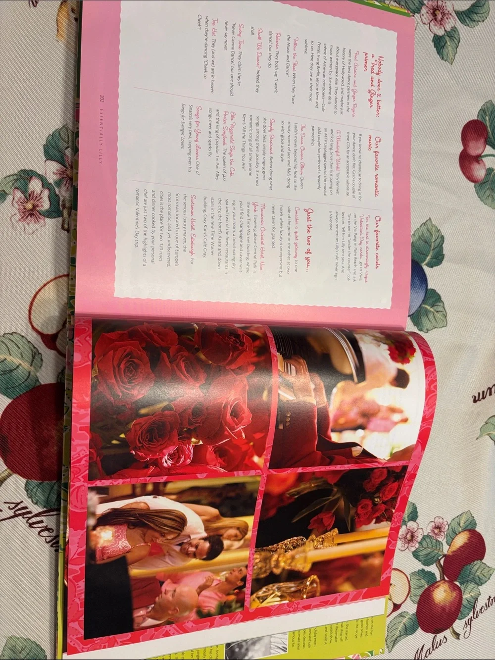 Lilly Pulitzer Essentially Lilly Holiday Cooking/Decor Guide Book